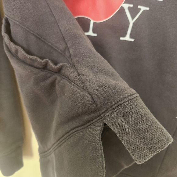 Nike NYC Big Apple graphic popover‎ pullover hoodie black  youth size XL - Picture 6 of 10